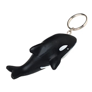 Squeezies® Orca Keyring Stress Reliever