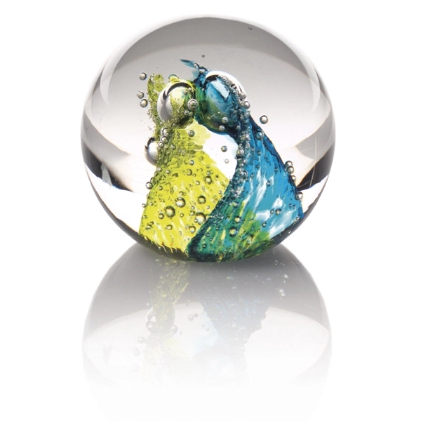 Evolution (TM) by Waterford (R) cosmic waters paperweight
