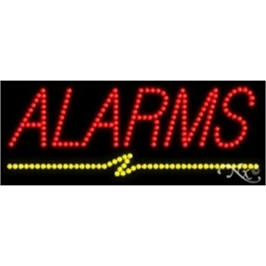 Alarms LED Sign