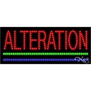 Alteration LED Sign