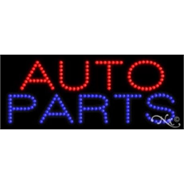 Auto Parts LED Sign