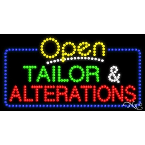 LED Sign w/ Open Flasher & Animation - Image 8