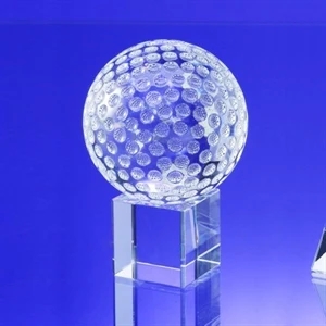 Award-Golf Ball on Cube 4 1/2"
