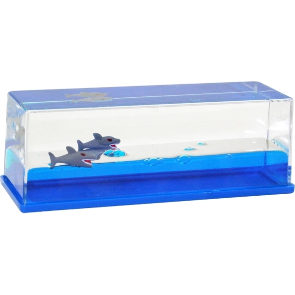 Liquid Wave Paperweight: Shark - Image 1
