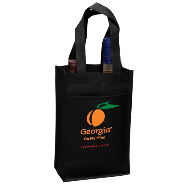 Non Woven Wine Collection Bag - Image 2