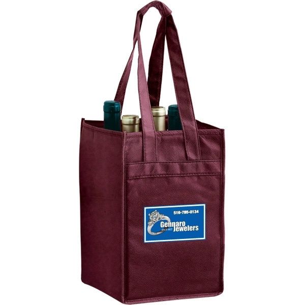 Non Woven Wine Collection Bag - Image 4