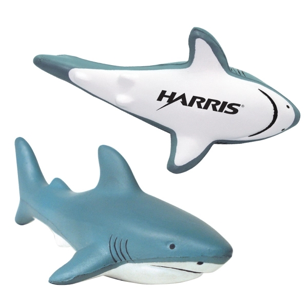 Squeezies® Great White Stress Reliever - Image 1