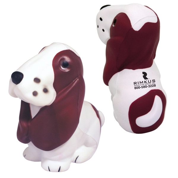 Squeezies® Basset Hound Stress Reliever - Image 1