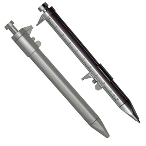 Silver Caliper Pen