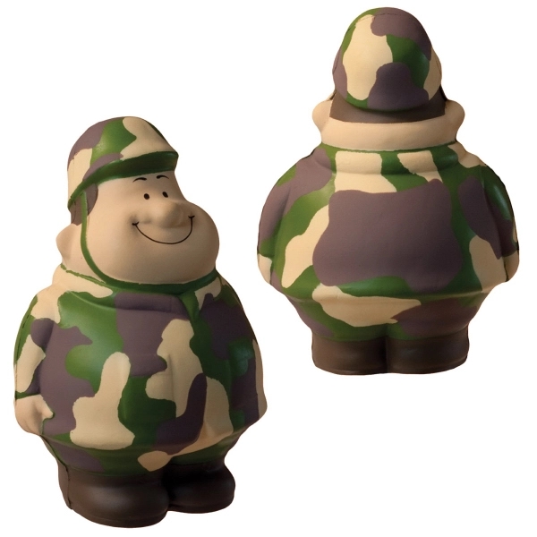 Squeezies® Army Bert™ Stress Reliever - Image 1