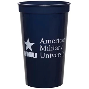 Smooth Colored 22 Ounce Stadium Cup