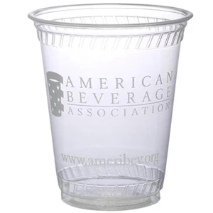 Eco-Friendly Compostable 7 Ounce Soft Sided Plastic Cup