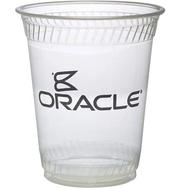 Eco-Friendly Compostable 12 Ounce Soft Sided Plastic Cup