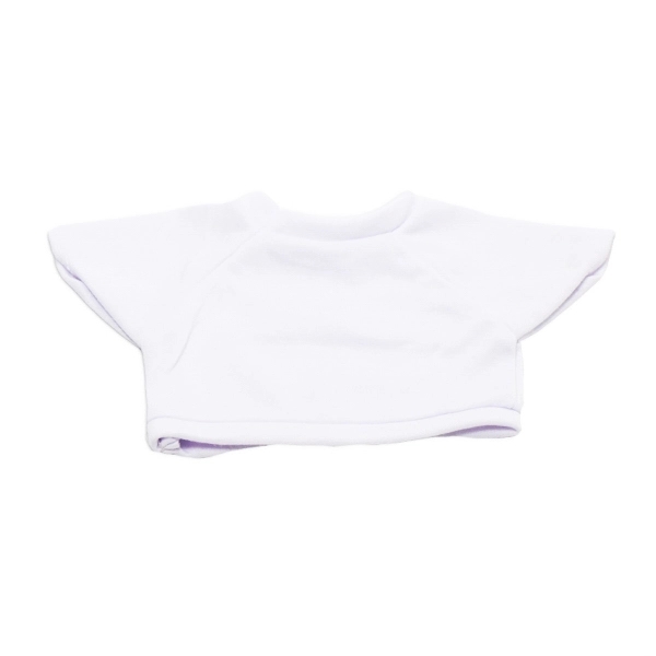 12&quot; White T-Shirt for plush toy