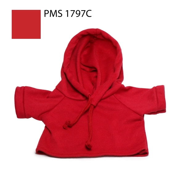 12&quot; Red Hooded Sweatshirt for plush toy