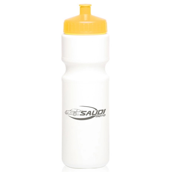 28 oz. Push Cap Plastic Water Bottle - Image 9