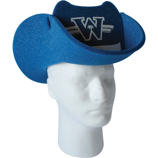 Cowboy Hat Pop Up Visor - Image 2