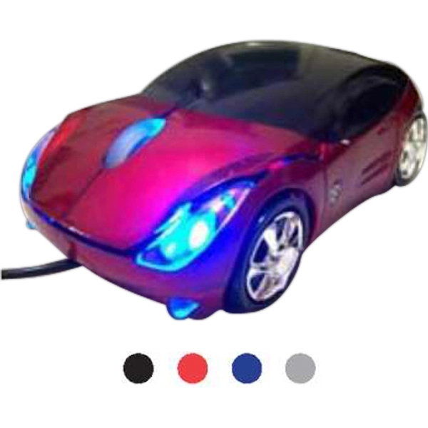 Car Shape Radio Frequency Optical Mouse Wireless - Image 2