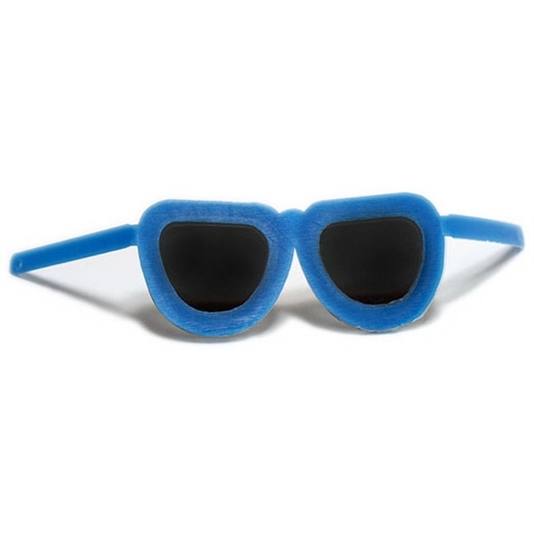 8&quot; Sunglasses Toy Accessory - Blue (Flexible Frame)
