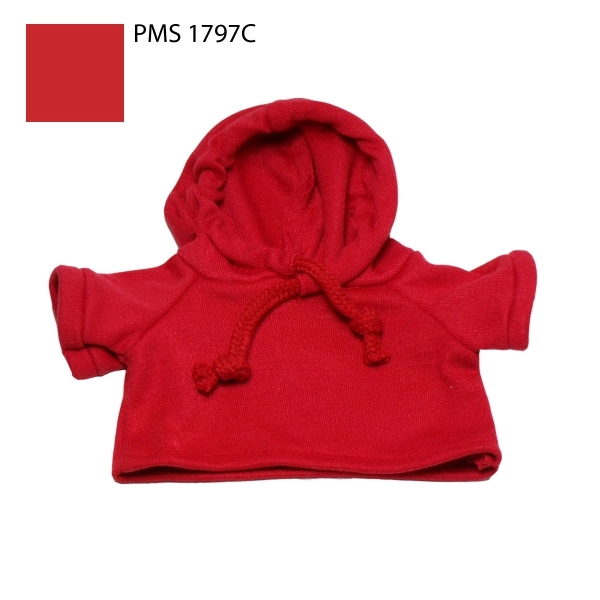 8&quot; Red Hooded Sweatshirt for plush toy