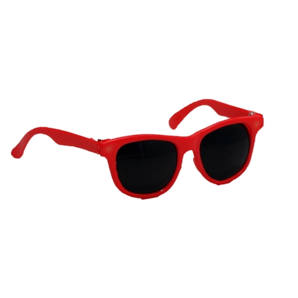 12&quot; Orange Sunglasses Toy Accessory - Rigid Frame 