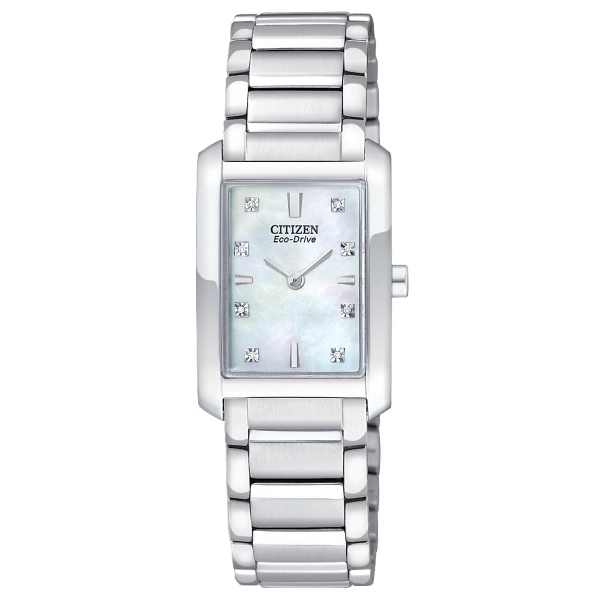 Ladies Palidoro Stainless Steel Eco-Drive Watch