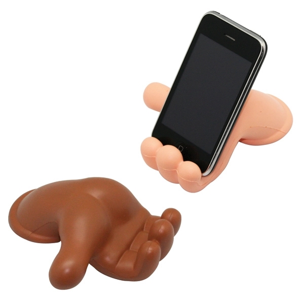 Squeezies® Hand Phone Holder Stress Reliever - Image 1