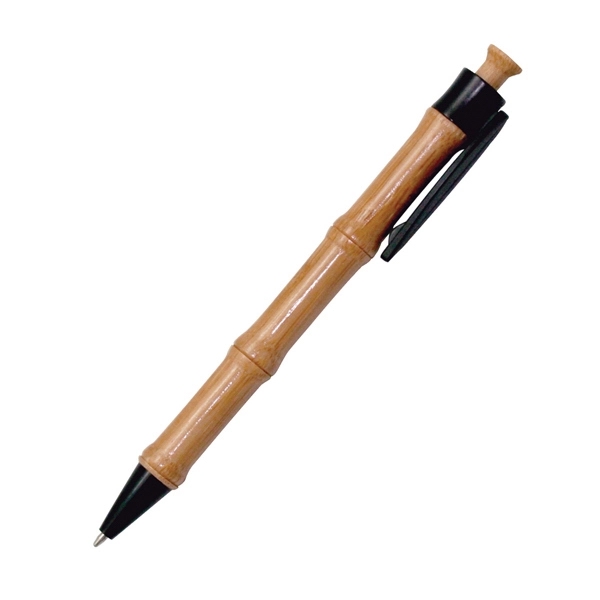 Bamboo Pen with Clip