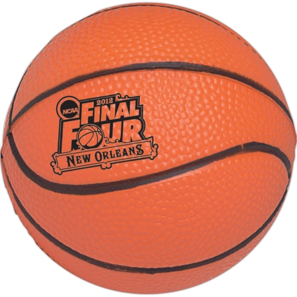 Squeezies® Basketball (4.5") Stress Reliever - Image 1