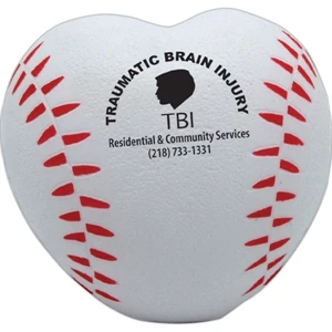 Squeezies® Baseball Heart Stress Reliever