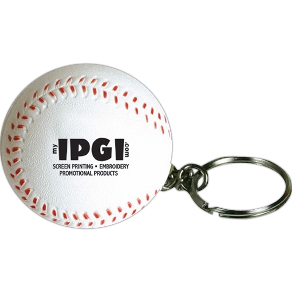 Squeezies® Baseball Keyring Stress Reliever - Image 2