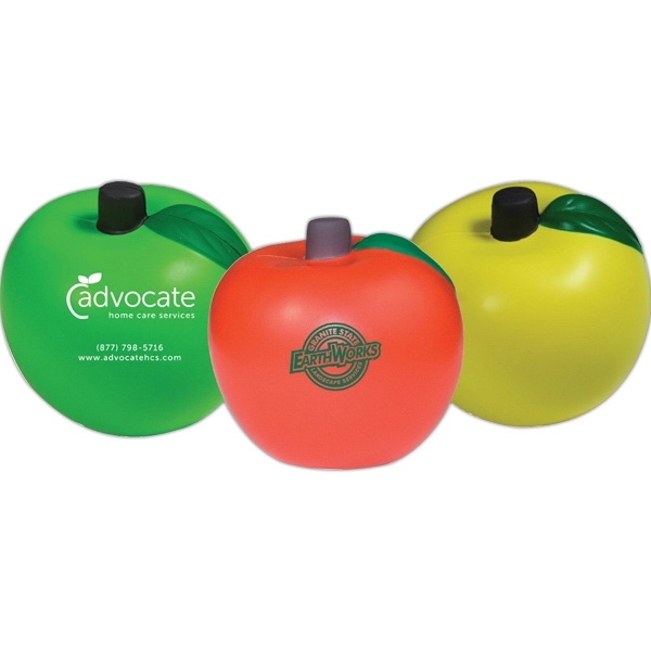 Squeezies® Apple Stress Relievers - Image 1