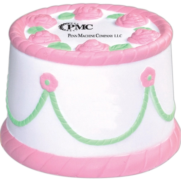 Squeezies® Cake Stress Reliever - Image 2