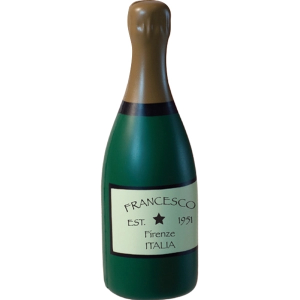 Squeezies® Champagne Stress Reliever - Image 1