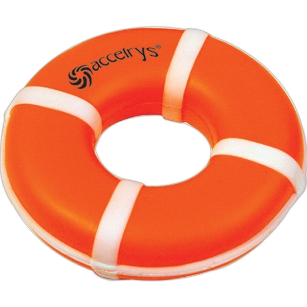 Squeezies® Life Ring Stress Reliever - Image 1