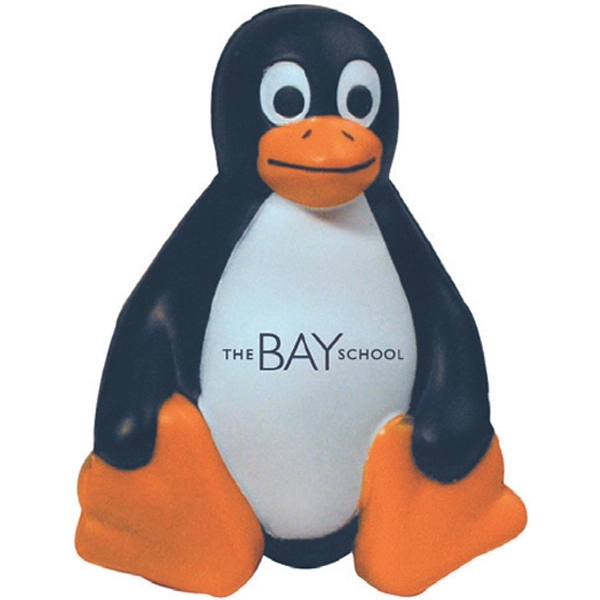Squeezies® Sitting Penguin Stress Reliever - Image 1