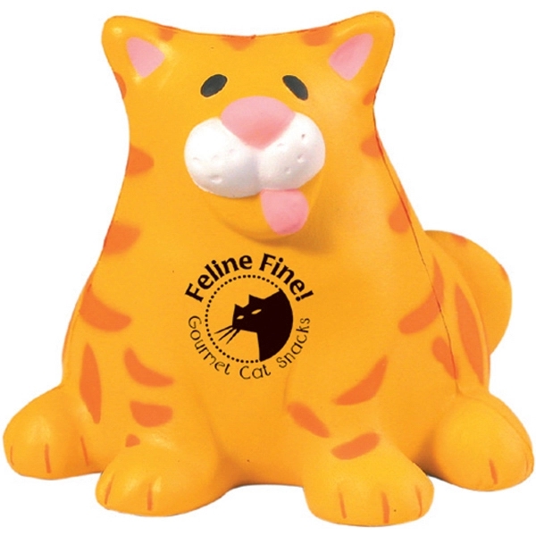 Squeezies® Fat Cat Stress Reliever - Image 2