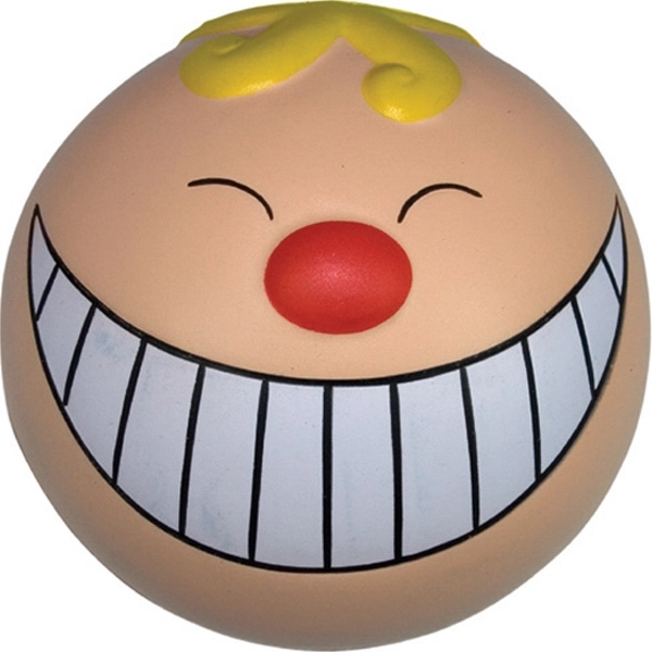 Squeezies® Funny Face Smile Stress Reliever - Image 1