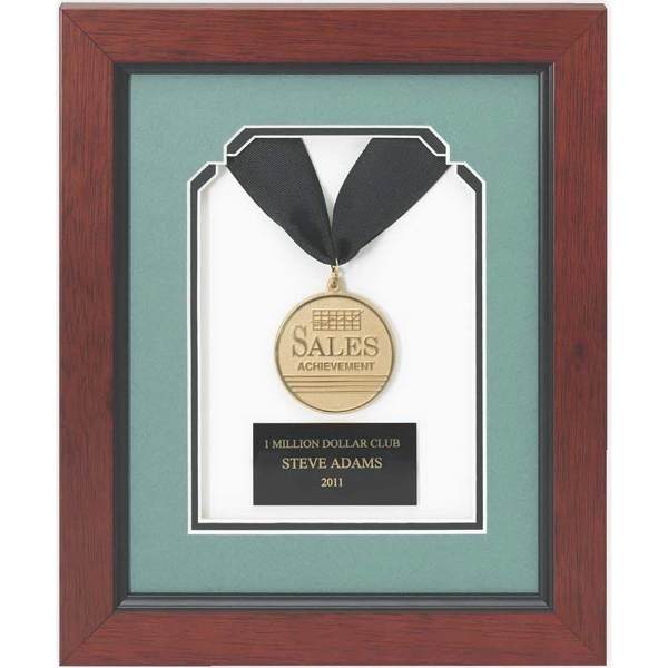 Gold Framed Medallion Award