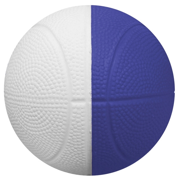 4" Two-Toned Foam Basketball - Image 3