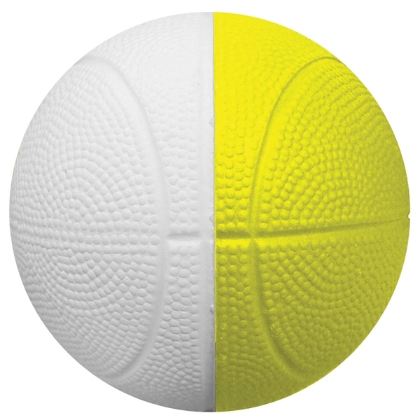 4" Two-Toned Foam Basketball - Image 6