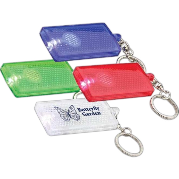 Primary Touch reflector light key chain
