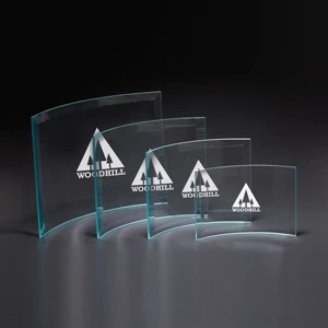 Chronicle Medium Jade Glass Award