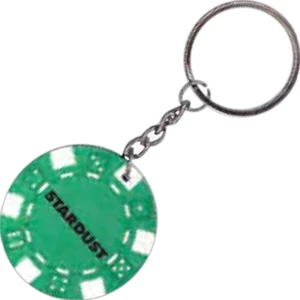 Poker Chip Keychains