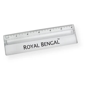 Transparent Standard Magnifying Ruler (6")