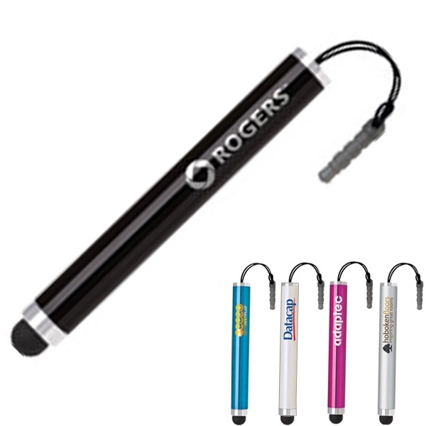 Mini Capacitive Soft-Touch Stylus with Earphone Jack Adapter