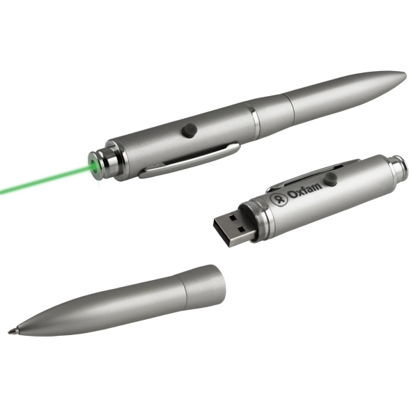 Gorizia Green Laser Pointer & Pen - Image 1