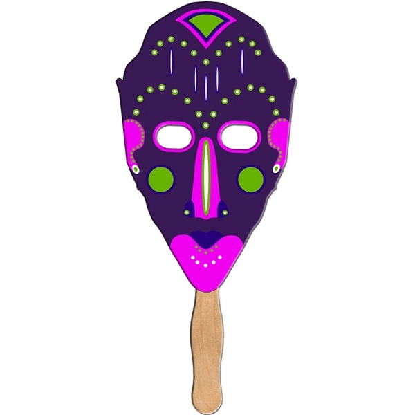 Hockey Mask Fast Hand Fan - 1 Day - Image 1