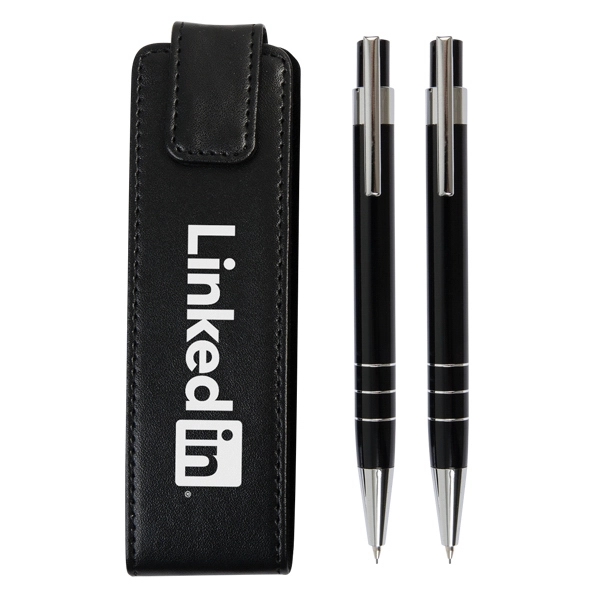 Liguria Metal Pens Gift Set - Image 2
