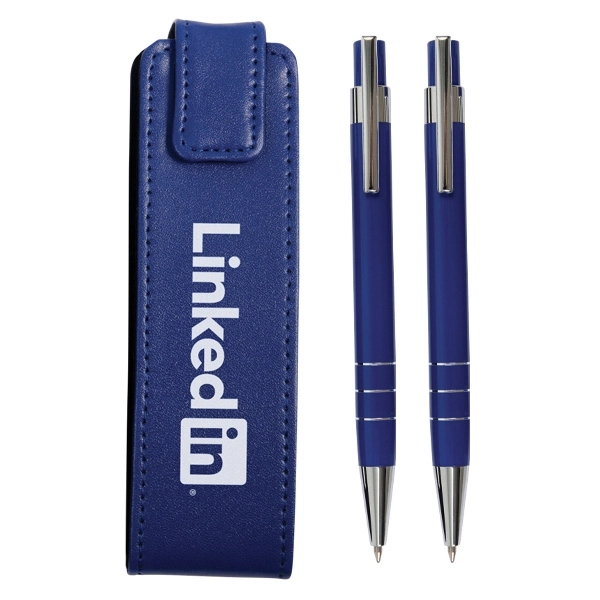 Liguria Metal Pens Gift Set - Image 1